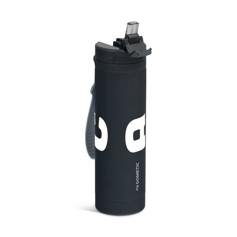 Dometic Straw Bottle - 650 mL - Slate-5