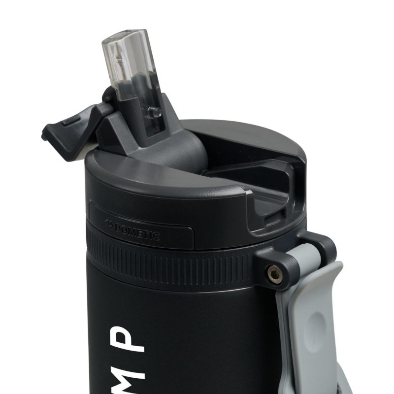 Dometic Straw Bottle - 650 mL - Slate-6