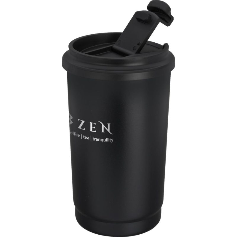 EarthTrendz 14oz Recycled Stainless Steel Tumbler-3