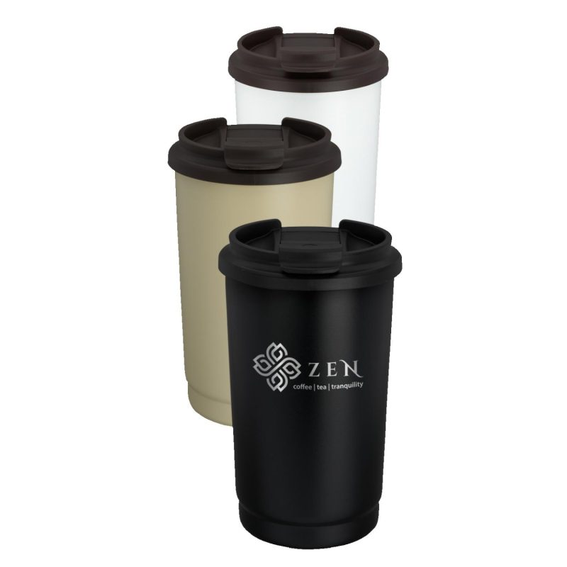 EarthTrendz-14oz-Recycled-Stainless-Steel-Tumbler-SL185PR EarthTrendz 14oz Recycled Stainless Steel Tumbler-1