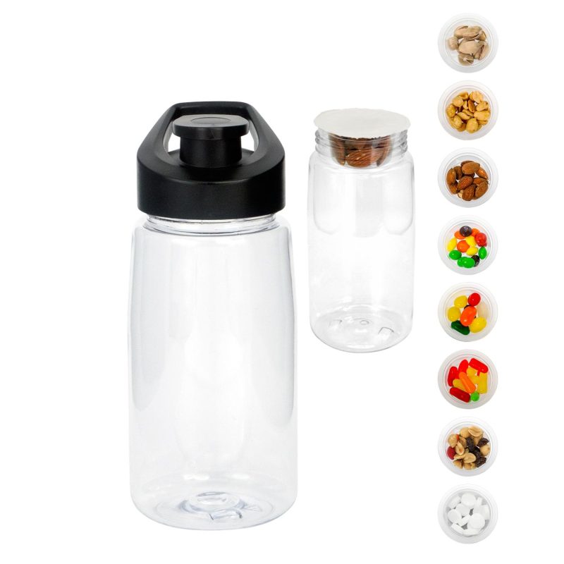 Easy Pour 18 oz. Recycled Snack Bottle-4