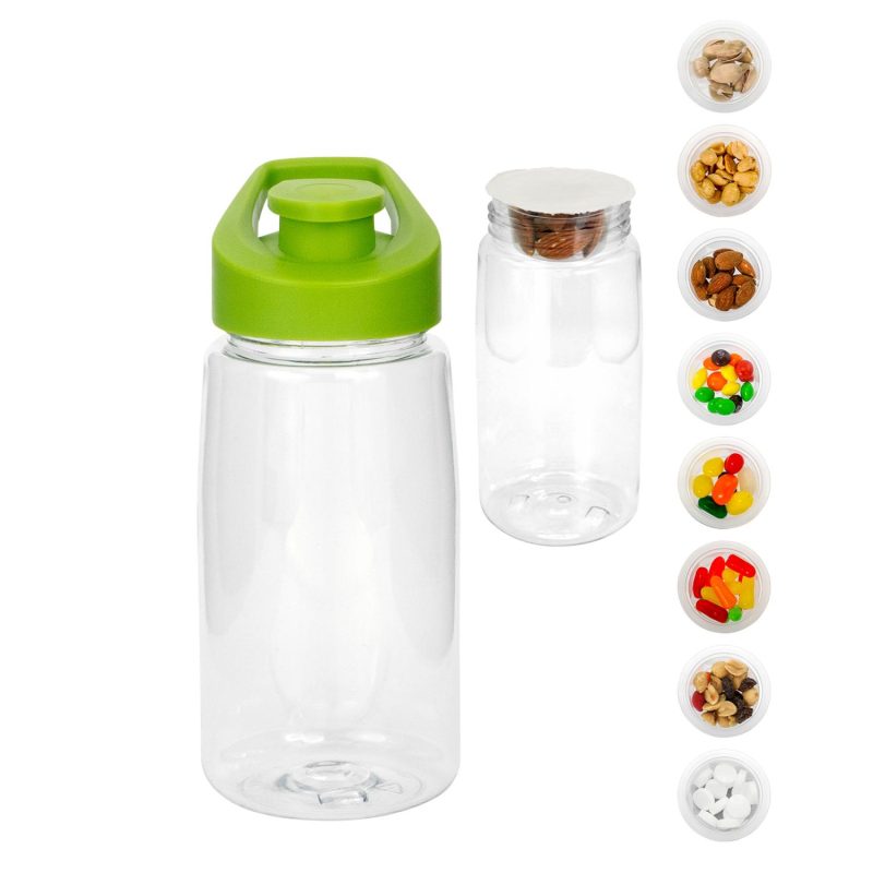 Easy Pour 18 oz. Recycled Snack Bottle-8
