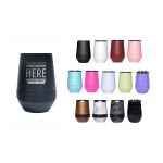Elemental® Recess Stemless 10oz Stainless Steel Tumbler with Shatter-free Lid-1