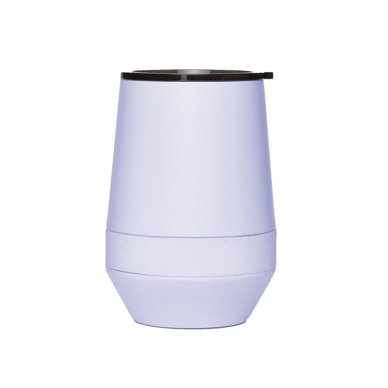Elemental® Recess Stemless 10oz Stainless Steel Tumbler with Shatter-free Lid-6