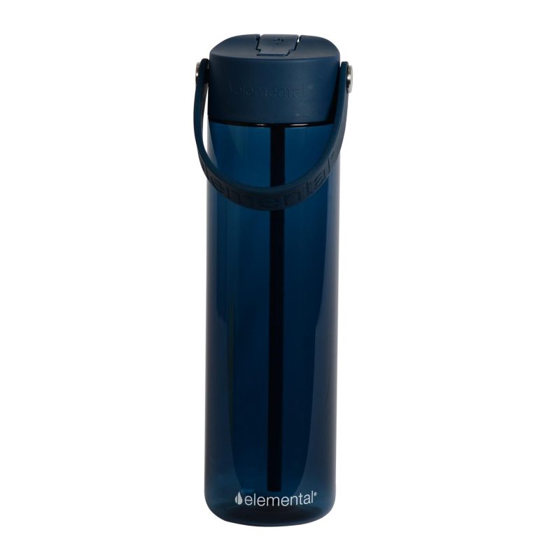 Elemental® Splash 26oz Tritan Water Bottle - with Drinking Spout and Straw-5