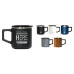 Elemental® Summit 12oz Stainless Steel Camp Mug with Shatter-free Lid-1