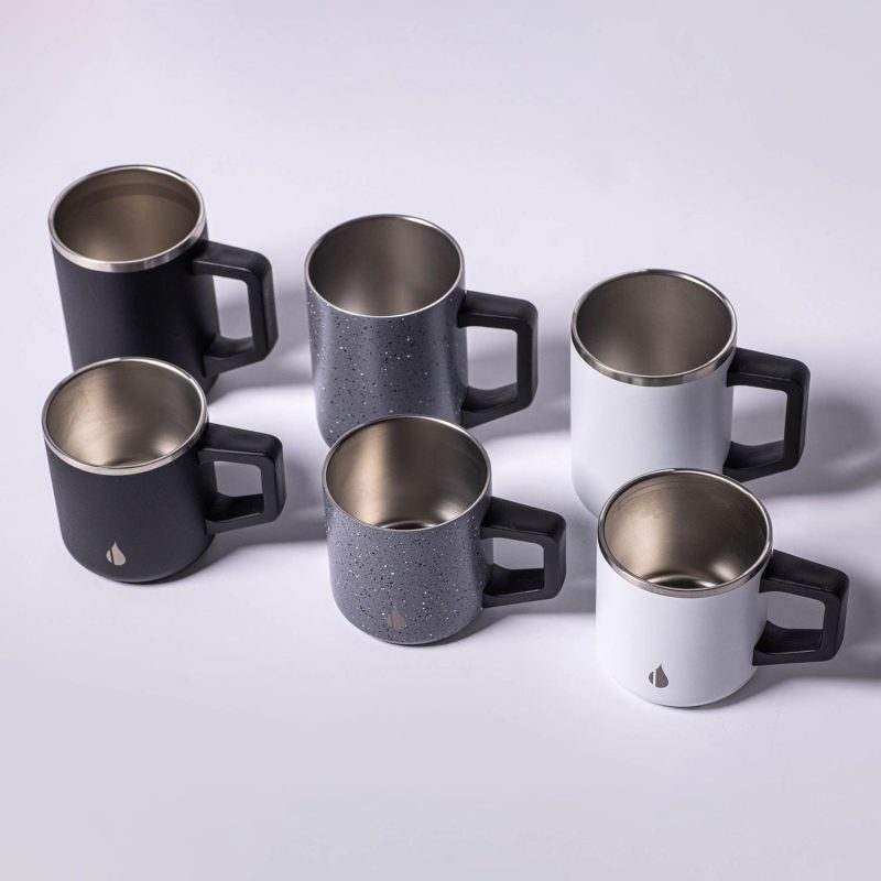 Elemental® Summit 12oz Stainless Steel Camp Mug with Shatter-free Lid-3