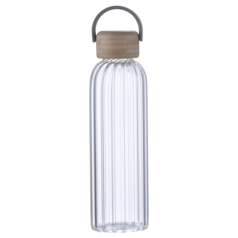 Eos 21 oz Glass Bottle w/ Bamboo Lid-8