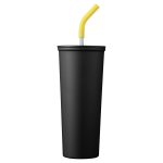 Essex 23 oz Vacuum Insulated Stainless Steel Tumbler With Straw-3