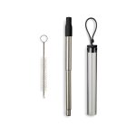Festival Telescopic Reusable Drinking Straw Kit-4