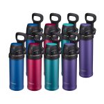 Flip-and-Go Stainless Mug SM-QHE-2