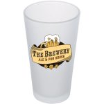 Full Color Frosted Pint Glass 16 Oz-4