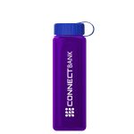 Garyline® Boss Embossed RPET Bottle with Tethered Lid - 26 oz.-9