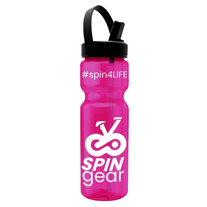 Garyline® Champ Bottle with Flip-Straw