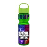 Garyline® Champ Bottle with Oval Crest Lid - 28 oz.-4