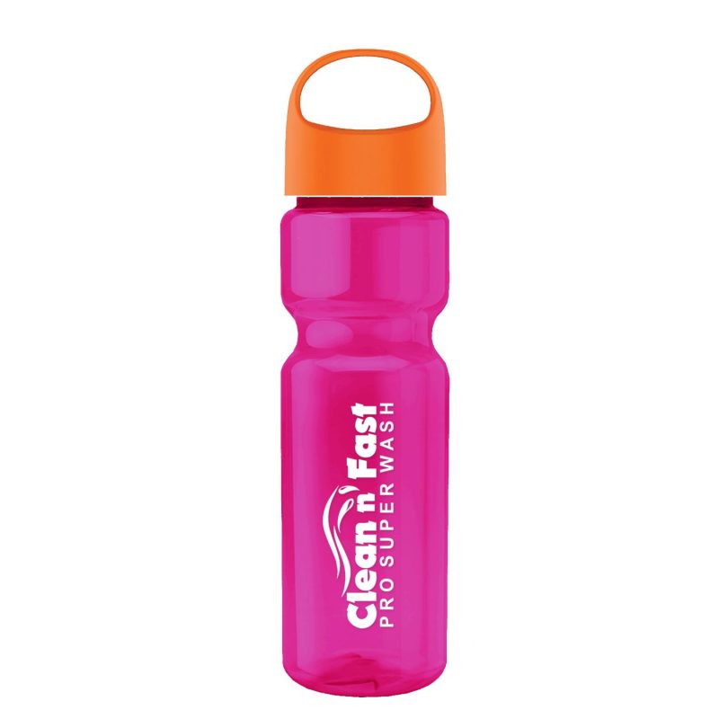 Garyline® Champ Bottle with Oval Crest Lid - 28 oz.-5
