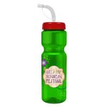 Garyline® Champ Bottle with Straw Lid - 28 oz.-4