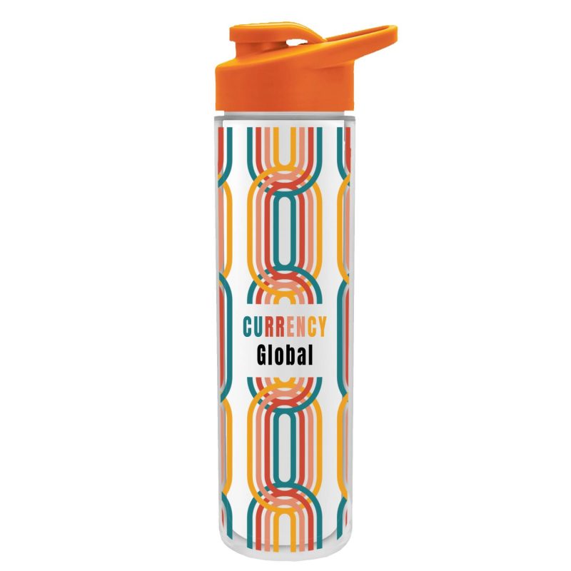 Garyline® Chiller Insulated Bottle with Drink-Thru Lid and Full-Color Insert - 16 oz.-7