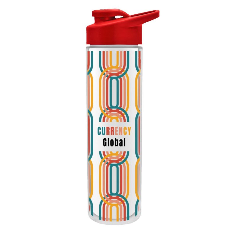 Garyline® Chiller Insulated Bottle with Drink-Thru Lid and Full-Color Insert - 16 oz.-8