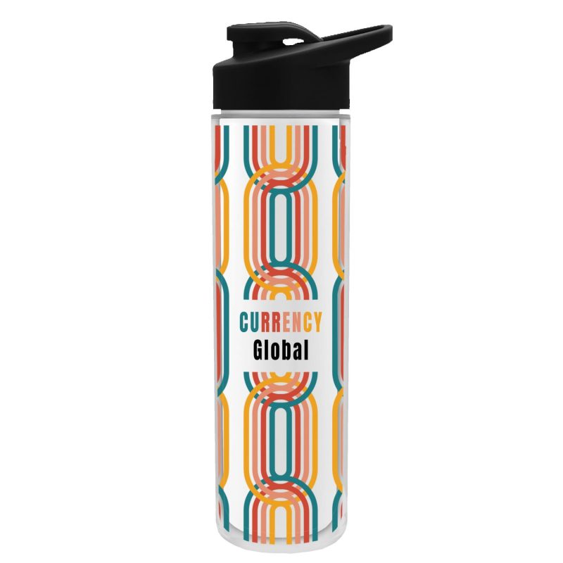Garyline® Chiller Insulated Bottle with Drink-Thru Lid and Full-Color Insert - 16 oz.-1