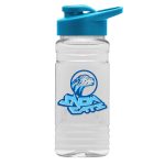 Garyline® Clear Bottle with Drink-Thru Lid - 20 oz.-2