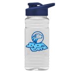 Garyline® Clear Bottle with Drink-Thru Lid - 20 oz.-6