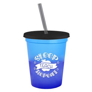 Garyline® Cups-on-the-Go Color-Changing Sport Sipper - 16 oz.-1