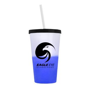 Garyline® Cups-on-the-Go Color-Changing Sport Sipper - 22 oz.-1
