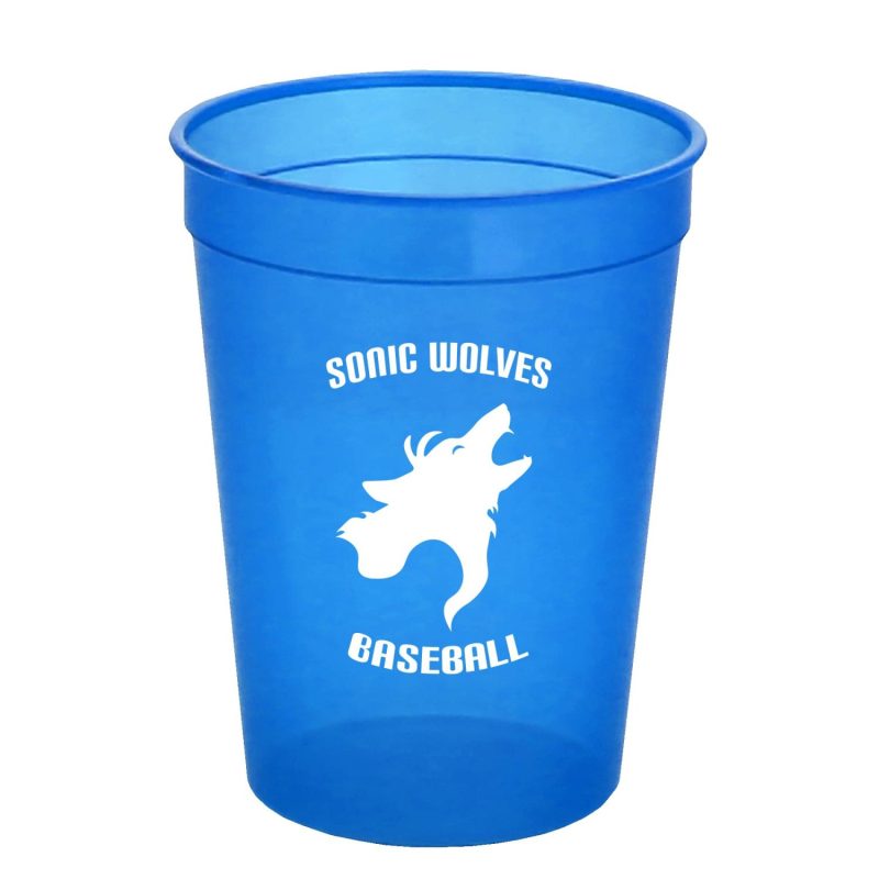 Garyline® Cups-on-the-Go Translucent Stadium Cup - 12 oz.-2