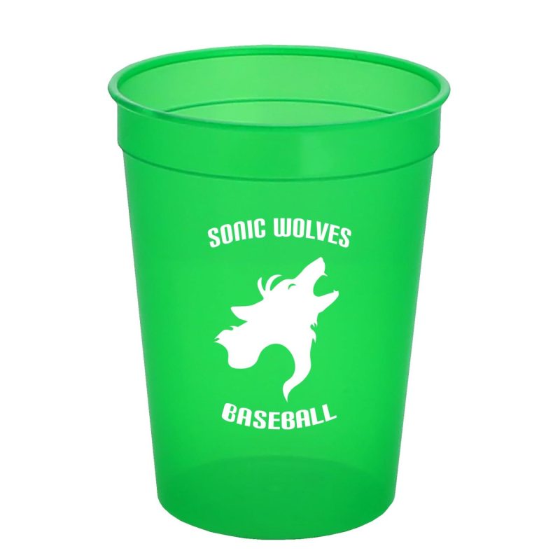 Garyline® Cups-on-the-Go Translucent Stadium Cup - 12 oz.-4