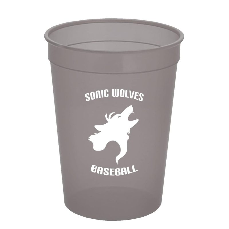 Garyline® Cups-on-the-Go Translucent Stadium Cup - 12 oz.-1