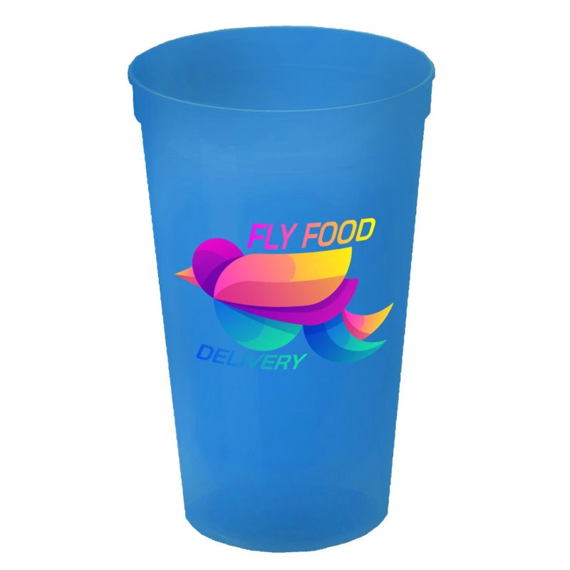 Garyline® Cups-on-the-Go Translucent Stadium Cup - 22 oz.-2