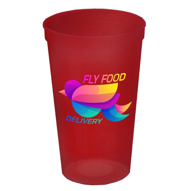 Garyline® Cups-on-the-Go Translucent Stadium Cup - 22 oz.-4