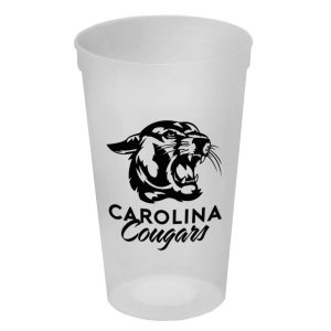 Garyline® Cups-on-the-Go Translucent Stadium Cup - 22 oz.-1