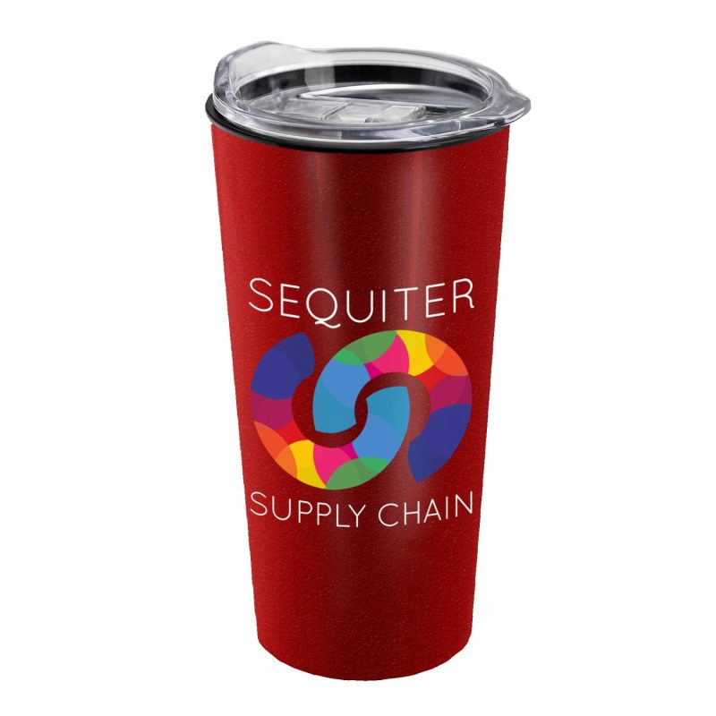 Garyline® Explore Metallic Travel Tumbler with Slider Lid - 18 oz.-4