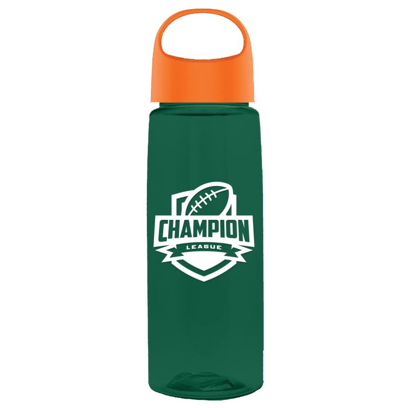 Garyline® Flair Tritan® Bottle with Oval Crest Lid - 26 oz.-5