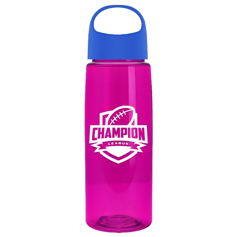 Garyline® Flair Tritan® Bottle with Oval Crest Lid - 26 oz.-7