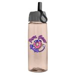 Garyline® Flair Tritan® Bottle with Ring-Straw Lid - 26 oz.-2