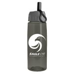 Garyline® Flair Tritan® Bottle with Ring-Straw Lid - 26 oz.-3