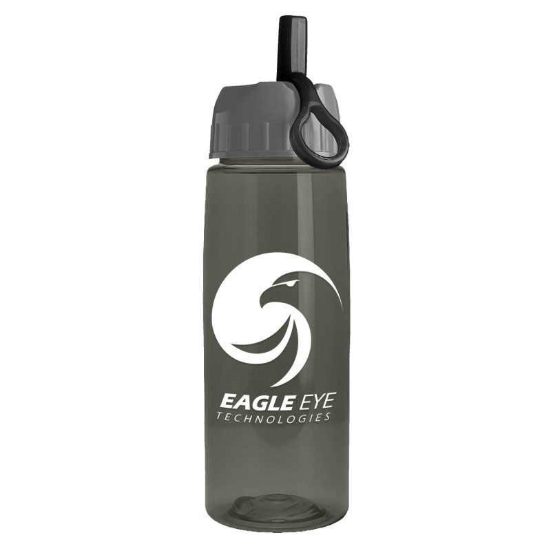 Garyline® Flair Tritan® Bottle with Ring-Straw Lid - 26 oz.-3