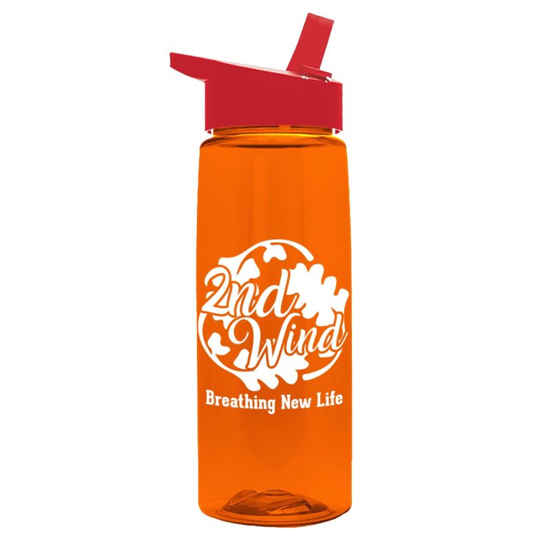 Garyline® Flair Tritan® Renew Bottle with Flip-Straw Lid - 26 oz.-7