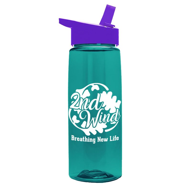 Garyline® Flair Tritan® Renew Bottle with Flip-Straw Lid - 26 oz.-9
