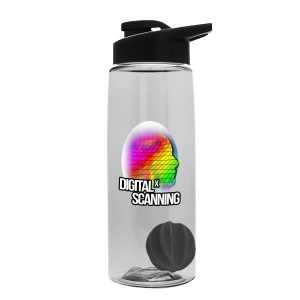 Garyline® Flair Tritan® Shaker Bottle with Drink-Thru Lid and Mixing Ball - 26 oz.-2