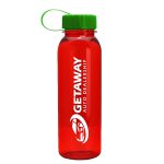 Garyline® Flat-Sided Tritan® Bottle with Tethered Lid - 24 oz.-7