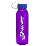 Garyline® Flat-Sided Tritan® Bottle with Tethered Lid - 24 oz.-9