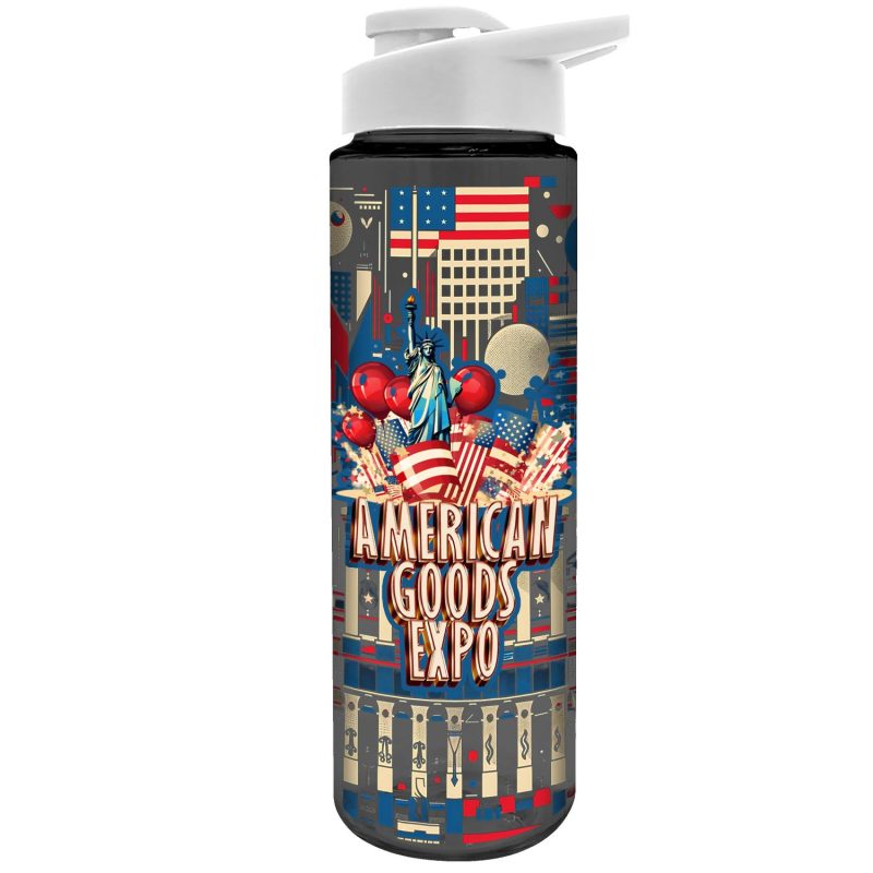 Garyline® Freedom Tritan® Bottle with Drink-Thru Lid - 28 oz.-6