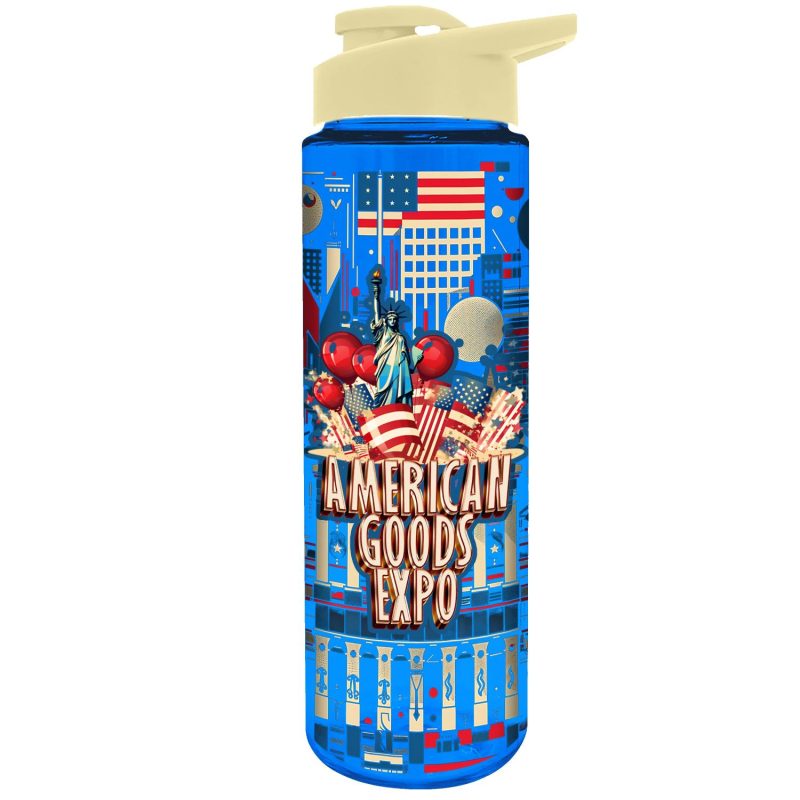 Garyline® Freedom Tritan® Bottle with Drink-Thru Lid - 28 oz.-8