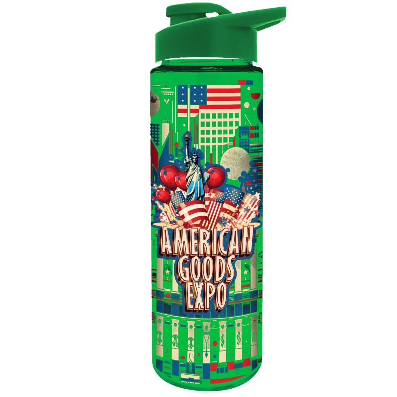 Garyline® Freedom Tritan® Bottle with Drink-Thru Lid - 28 oz.-9