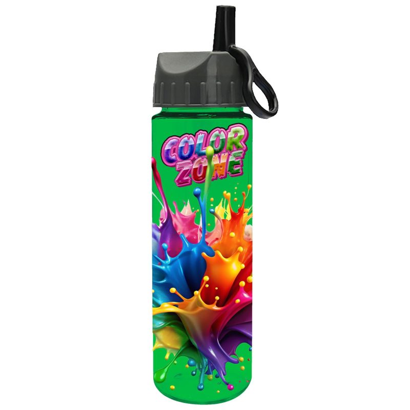 Garyline® Freedom Tritan® Bottle with Ring-Straw Lid - 28 oz.-4