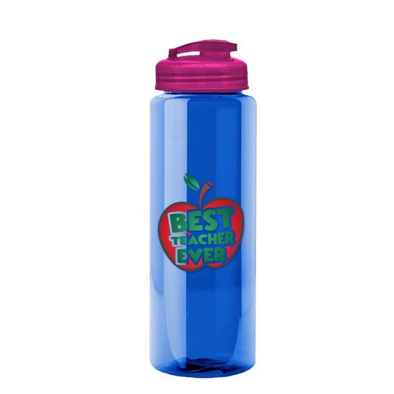 Garyline® Guzzler Bottle with Flip-Top Lid - 32 oz.-8